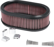 Hi Flow Air Filter Nxt Ac Kit Raw - KENS FACTORY