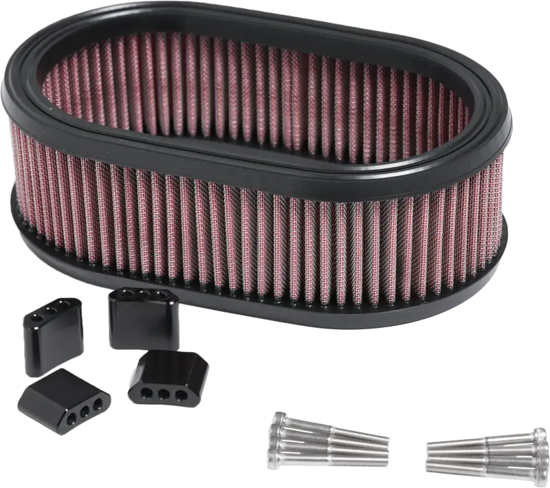 Hi Flow Air Filter Nxt Ac Kit Black - KENS FACTORY