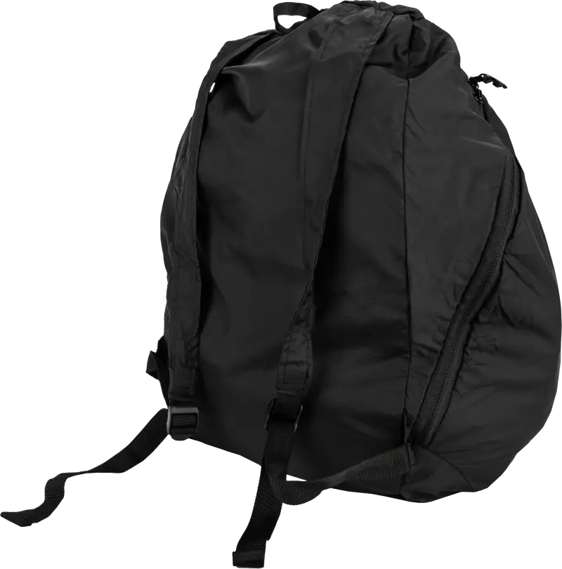 Highway 21 Sleek Black Compact Backpack - HIGHWAY 21