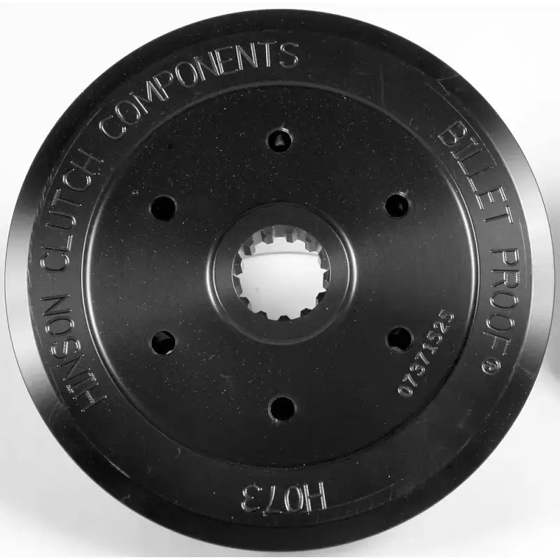Black metal clutch part with central spline for Hinson High Perf Inner Hub Yz250 93