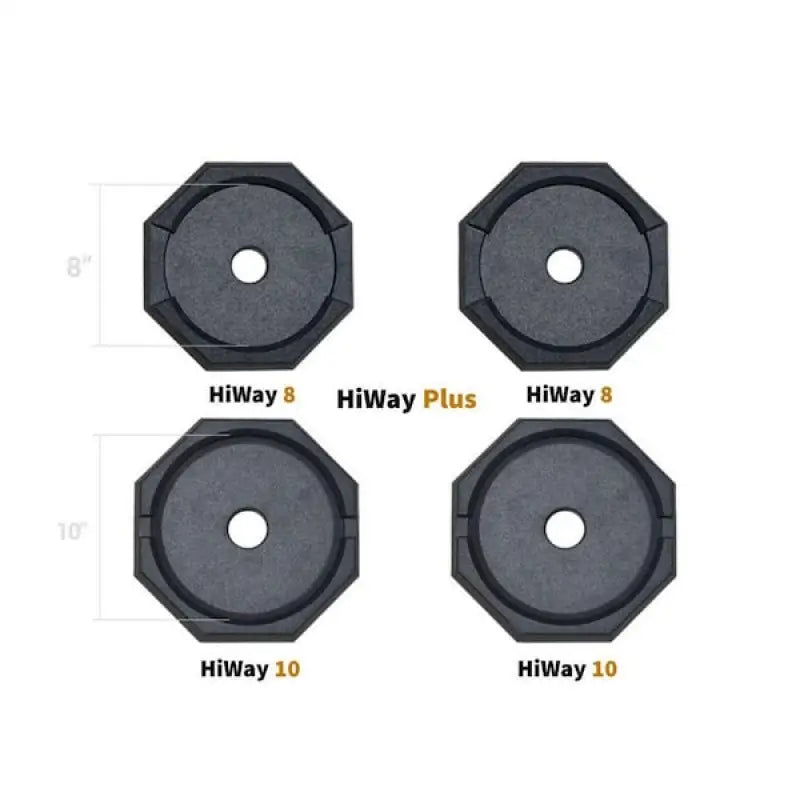 HIPLSP4 Snappad Hiway Plus - 4 Pack - Jack Pad