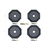 HIPLSP4 Snappad Hiway Plus - 4 Pack - Jack Pad