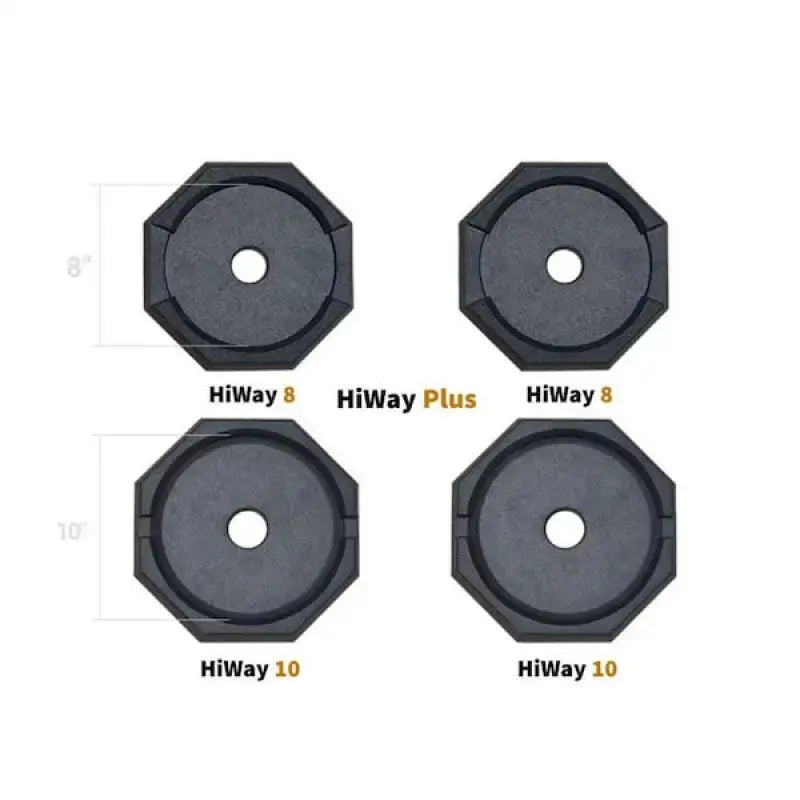 HIPLSP4 Snappad Hiway Plus - 4 Pack - Jack Pad