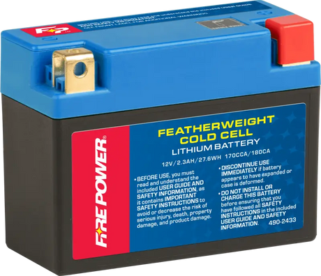 HJ12L-FPZ Fire Power Featherweight Lithium Battery 170 Cca 12V/27.6Wh - RV and Auto Parts