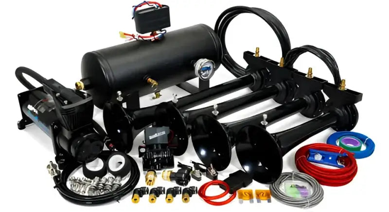 Black train horn kit for Conductor’s Special 244k Hornblaster Conductor’s Special