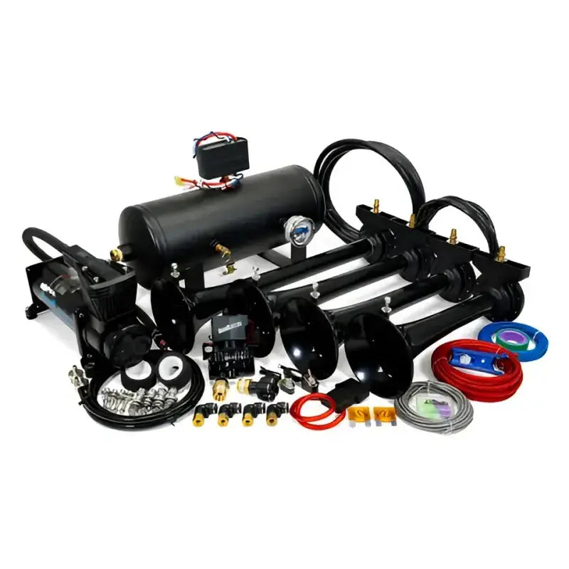 Black train horn kit for conductor’s special 244K Hornblaster Conductor’s Special 244K