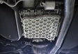 Silver HKS hexagonal grille transmission oil pan cover for Nissan GT-R