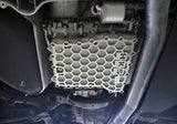 Silver HKS hexagonal grille transmission oil pan cover for Nissan GT-R