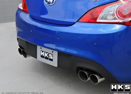 HKS 10+ Genesis V6 & 2.0L Turbo Legamax Premium Rear Section Exhaust (OVERSIZED SHIPPING) 