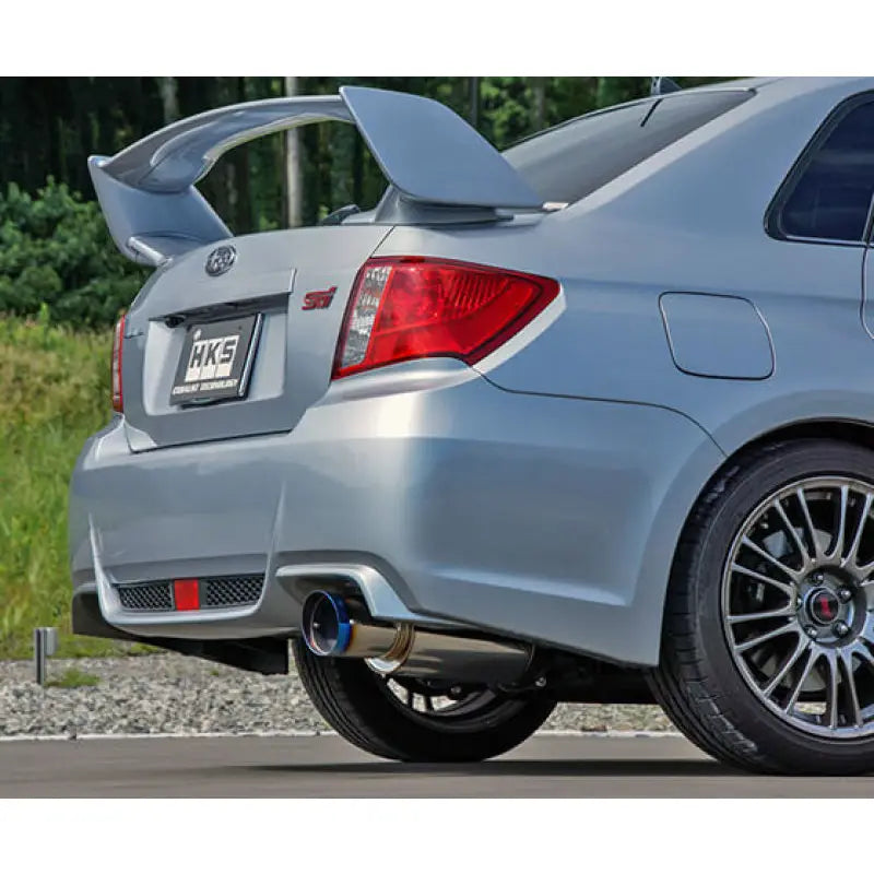 HKS 31008-BF003 HKS RACING MUFFLER WRX STI SEDAN 11-14 USA
