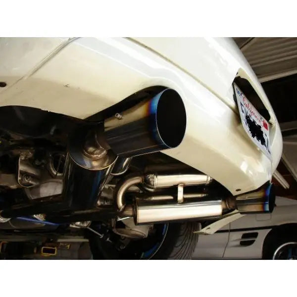 HKS 32009-BN001 HKS 03-06 350z Dual Hi-Power Titanium Tip Catback Exhaust