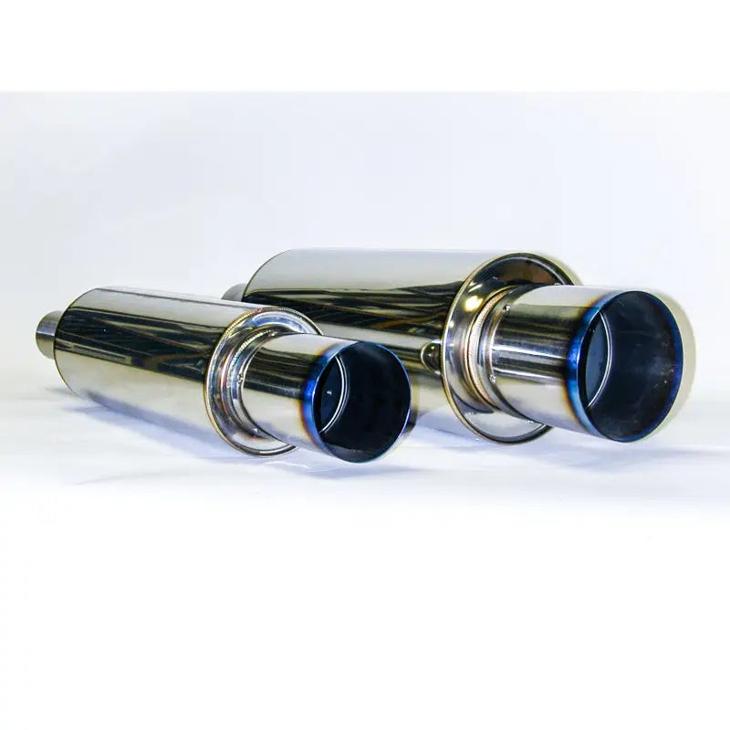HKS 34005-FK002 HKS Universal Stainless Hi Power 130mm Titanium Muffler