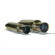 HKS 34005-FK002 HKS Universal Stainless Hi Power 130mm Titanium Muffler