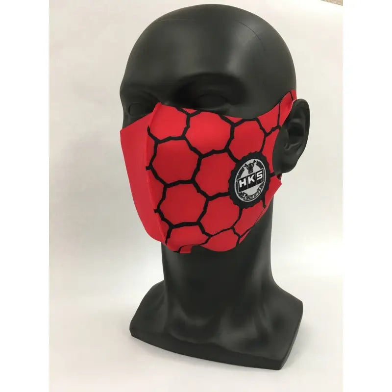 HKS 51007-AK321 HKS Graphic Mask SPF Red - Extra Large