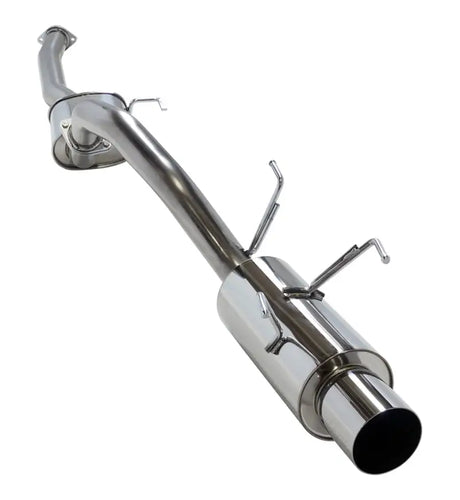 Polished stainless steel dual exhaust for Toyota Celica Silent Hi-Power Japanese Spec