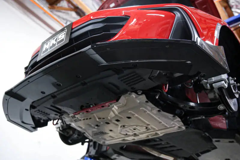 HKS body kit Type-S BRZ ZD8 F-Spoiler with 2019 Honda Civic Type R rear bumper
