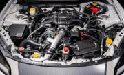 HKS GT2 supercharger kit for Subaru FA24 engine in ZN8 ZD8, sleek boxer bay view