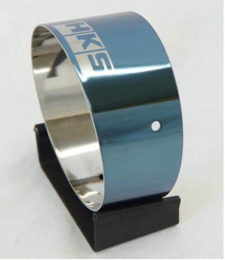 HKS Hi-Power SPEC-L II Tail Tip Cover - Blue-SUS - Truck & Automotive