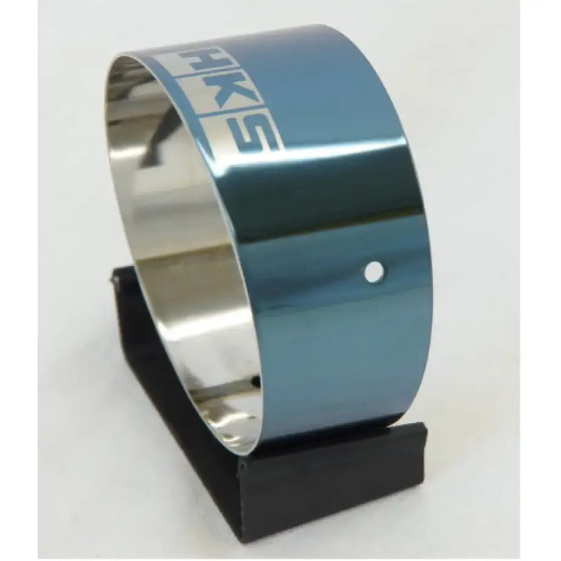 HKS Hi-Power SPEC-L II Tail Tip Cover - Blue-SUS - Truck & Automotive