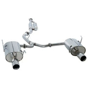 HKS Legamax Premium chrome dual-exhaust for Forester SJG FA20T