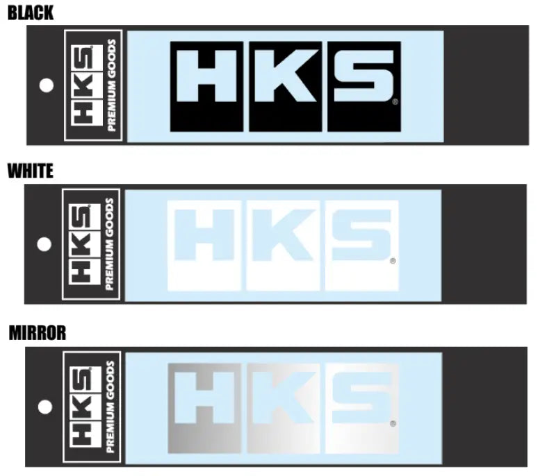 HKS LOGO Sticker W135 MIRROR - Exterior Styling