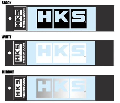 HKS LOGO Sticker W135 MIRROR - Exterior Styling