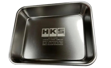 Rectangular metal tray for mechanic parts in HKS Mechanic Parts Tray collection