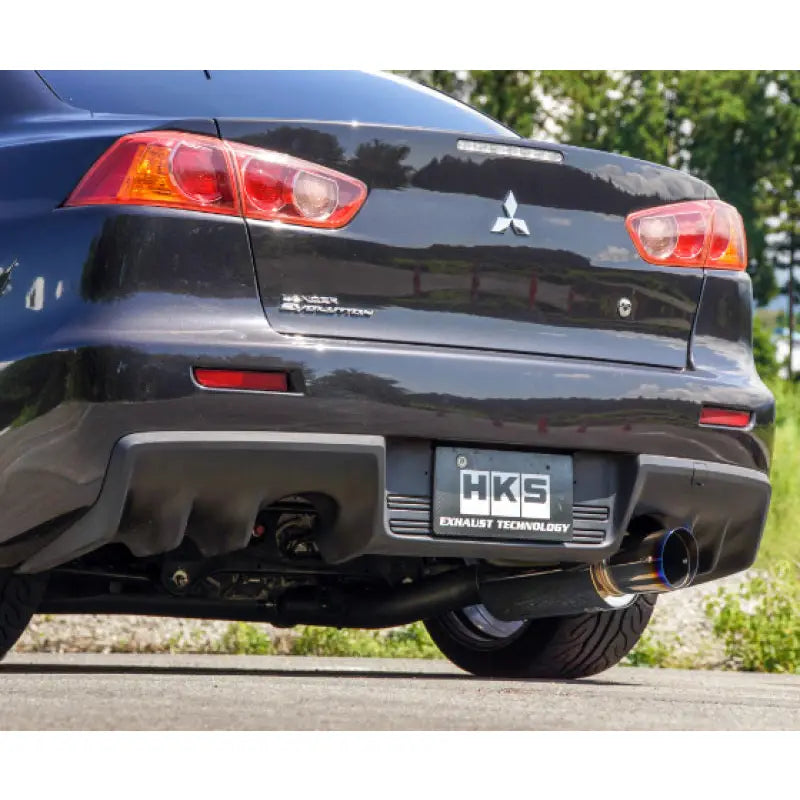 HKS 31008-BM002 HKS RACING MUFFLER R35 GT-R w/ SILENCER