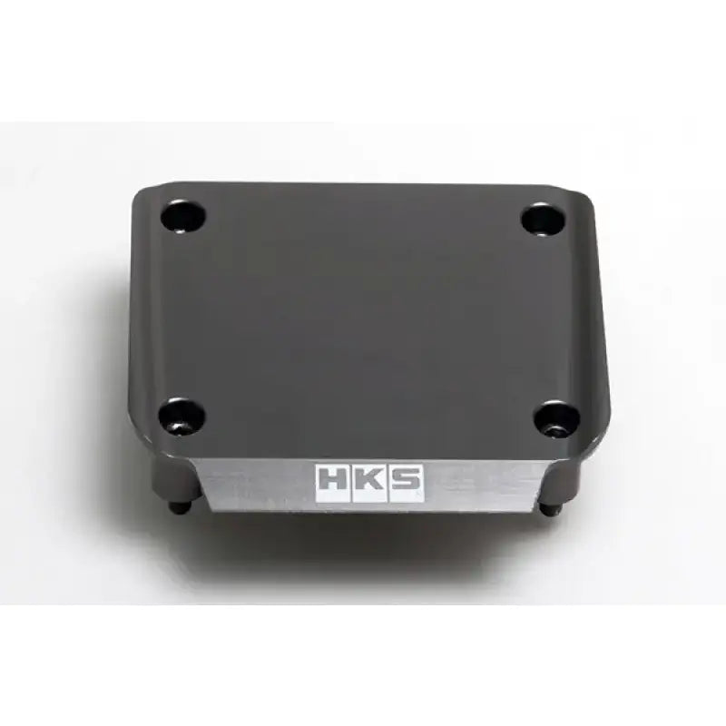 Gunmetal gray HKS RB26 cover transistor with black accents