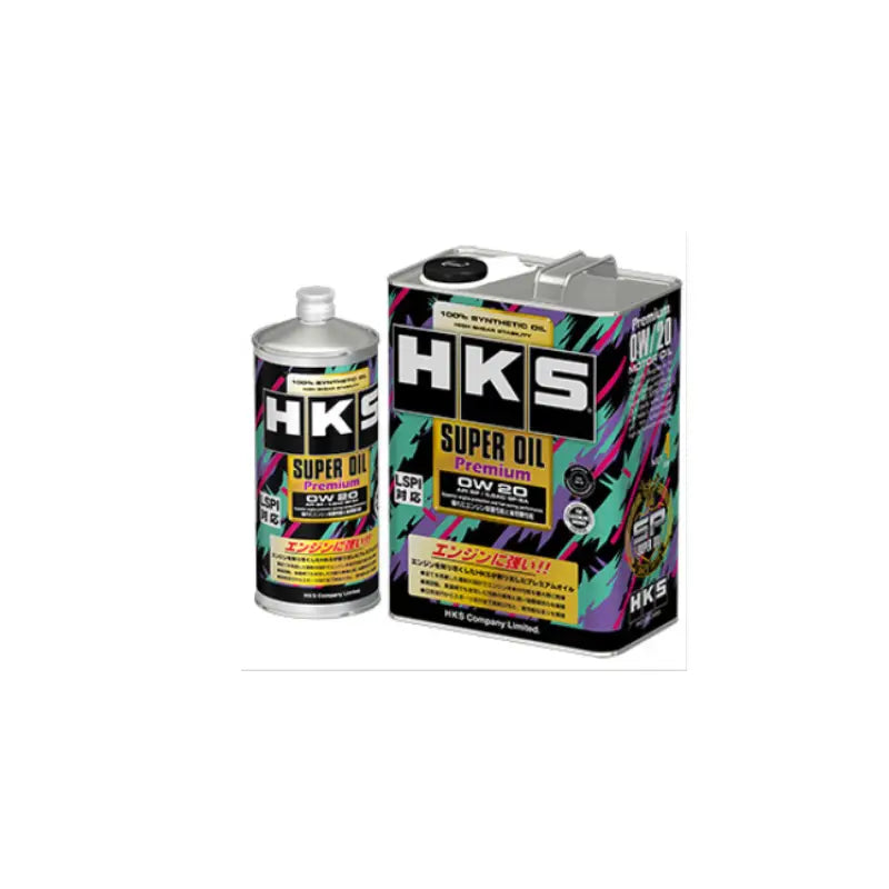 HKS 52001-AK148 HKS SUPER OIL Premium API SP/ILSAC GF-6A 0W20 4L