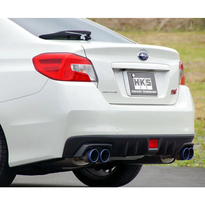 HKS 31029-AF013V HKS SUPER TURBO MUFFLER Ti Subaru VAB WRX STI/VAG WRX S4