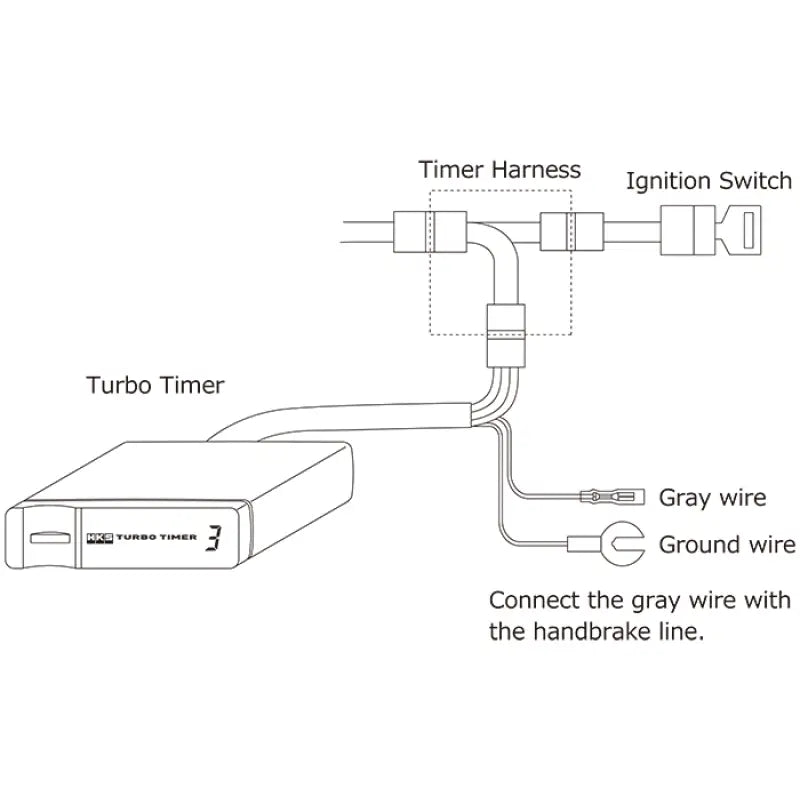 HKS 41001-AK012 HKS Turbo Timer X