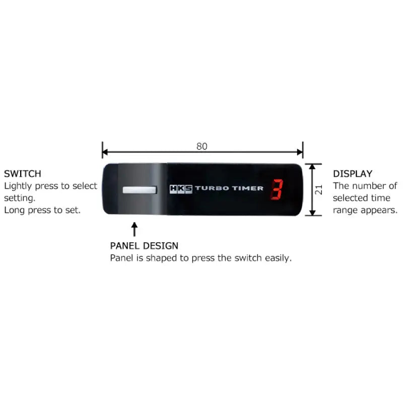 HKS 41001-AK012 HKS Turbo Timer X