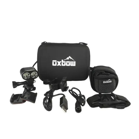 HL1011 Oxbow Gear Llc Voyager Mountain Bike Light Rechargeable Lithium Battery 