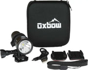 OXBOW GEAR LLC HL2000 Maverick Helmet Light Kit Rechargeable Lithium Battery