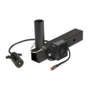 HMTDA Driver Industry Heavy Duty Hitch Mount For Powered - Warning Whip