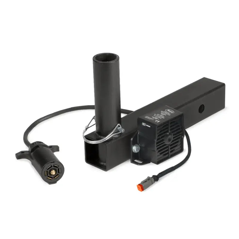 HMTDA Driver Industry Heavy Duty Hitch Mount For Powered - Warning Whip