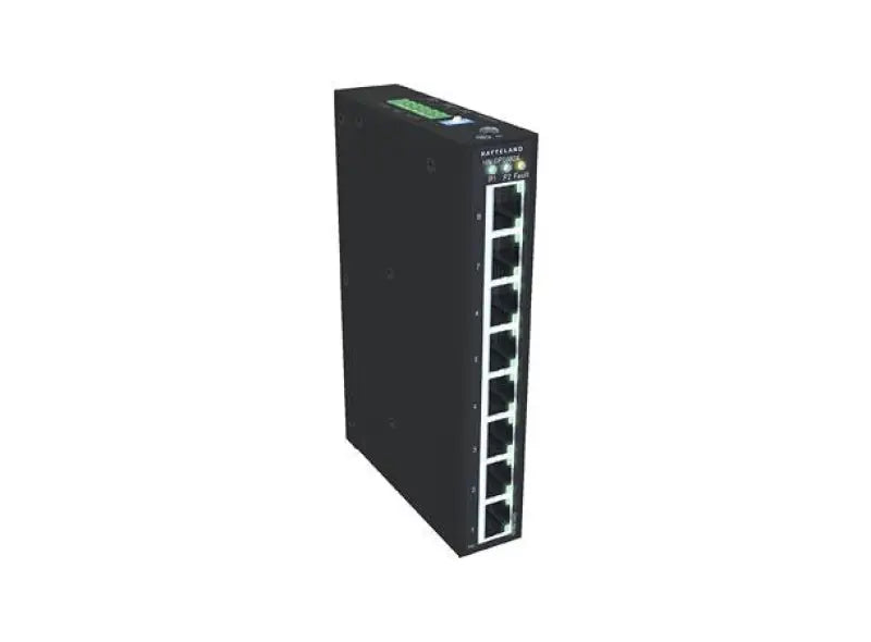 GP1080A Hatteland 8-port gigabit ethernet switch with green label
