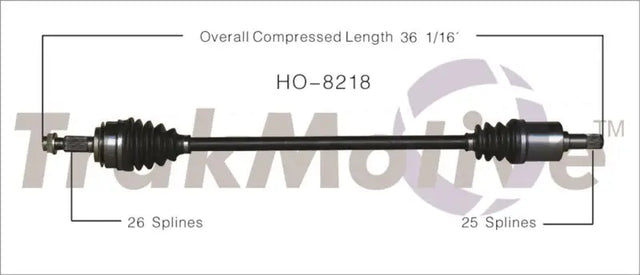 HO-8218 Trakmotive New Cv Axle - Shaft
