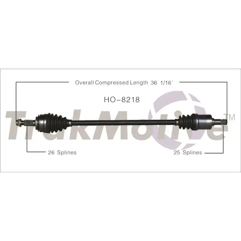 HO-8218 Trakmotive New Cv Axle - Shaft