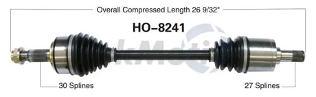 HO-8241 Trakmotive New Cv Axle - Shaft