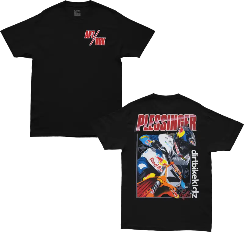 Ap7 Holeshot Tee Black Md - DBK