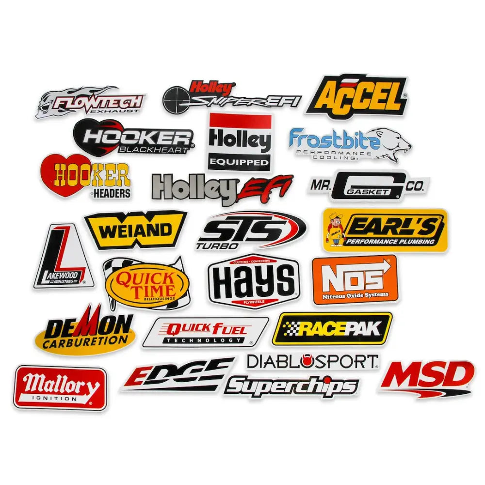 Holley High Quality Decals 36-462 - GO Fast Sticker Pack