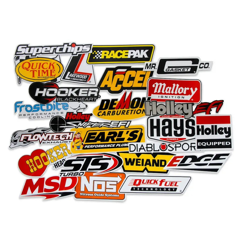 Holley High Quality Decals 36-462 - GO Fast Sticker Pack