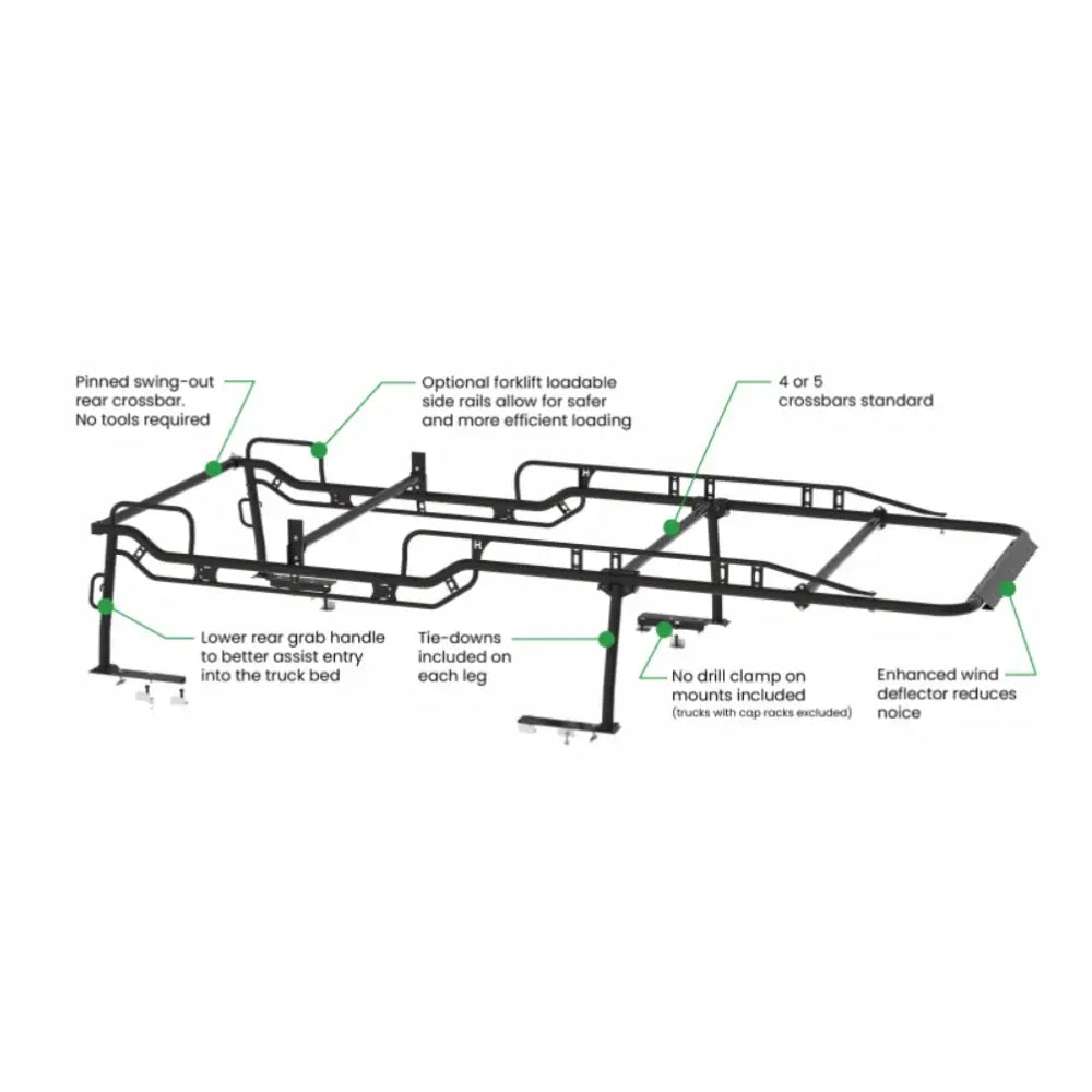 Holman 12016 Steel Ladder Rack Component
