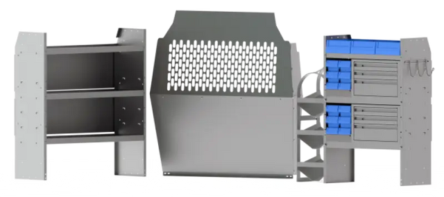 Holman 405CE Nv200 Hvac Package Van Shelving - RV and Auto Parts
