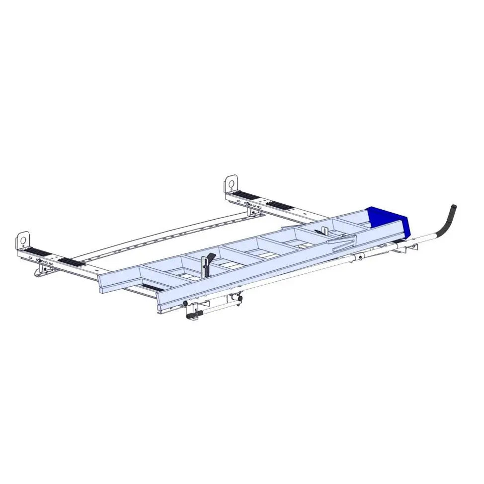 Holman No Drill Installation Ladder Rack 4A82L - Bwssng CLP LK Mch Alu Lorf Mtkt RQ