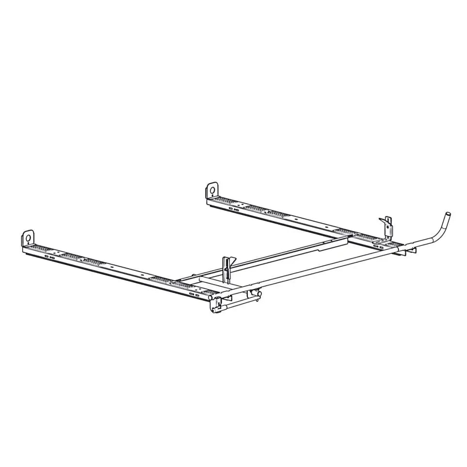 Holman No Drill Installation Ladder Rack 4A82L - Bwssng CLP LK Mch Alu Lorf Mtkt RQ