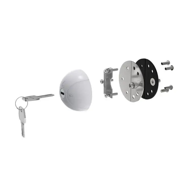 Holman Resistant To All Weather Conditions Puck Lock Kit 84001 - Gray Saturn GO PC