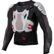 Honda Bionic + V2 Protection Jacket Blk/Wht/Blu/Br Red Md